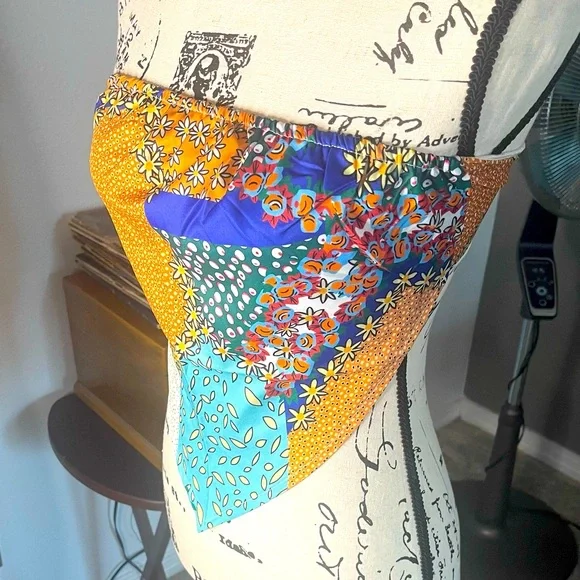 NEW- Handkerchief Top Multi Colored floral, boho designs Size S and M available - Picture 14 of 16